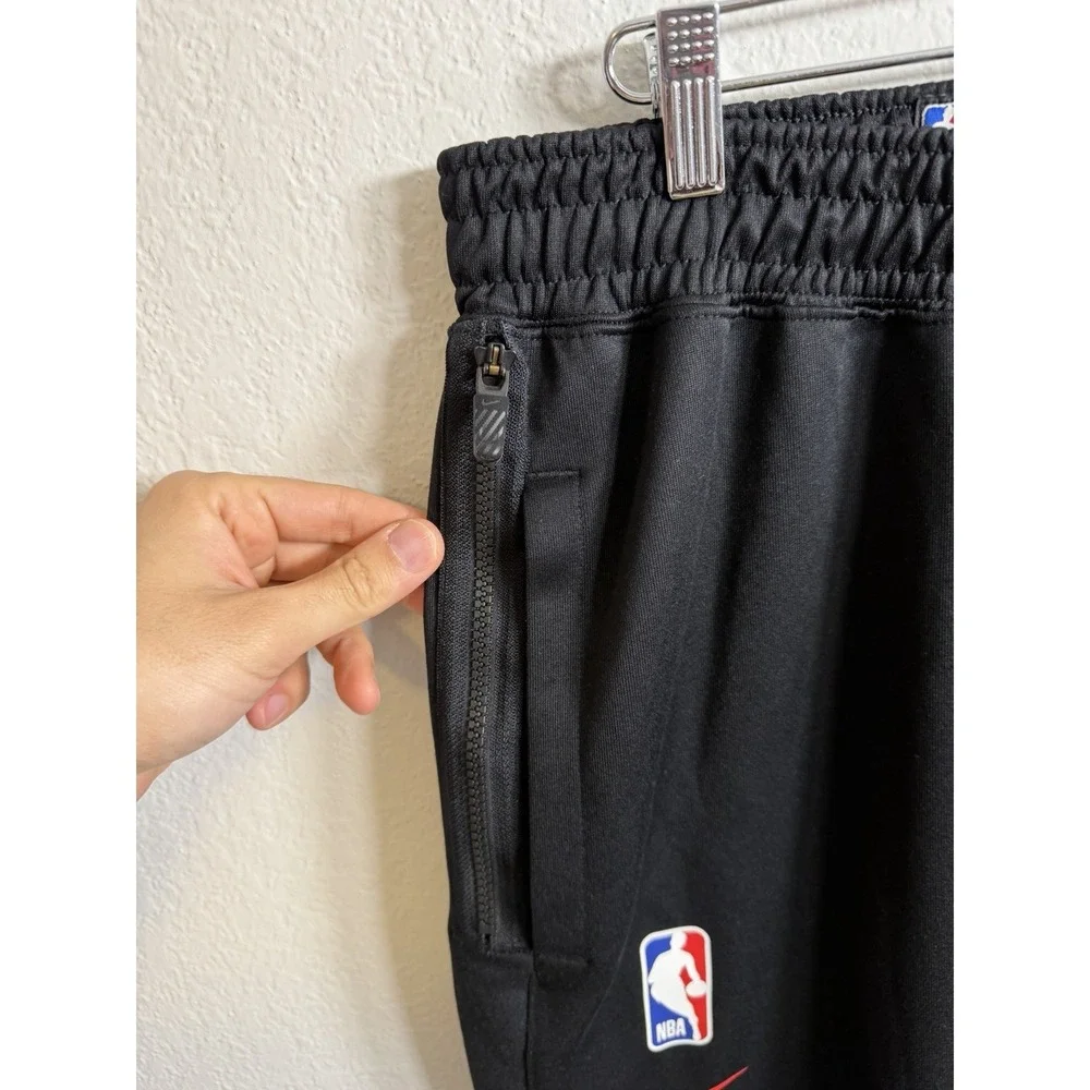 Nike Pants Mens L Black NBA Portland Trail Blazers Team Issued Sweatpants